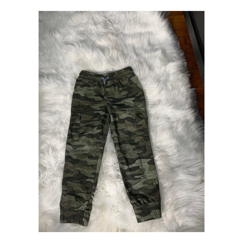 Camo Pull-On Cargo Pants